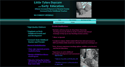 Desktop Screenshot of littletykesdaycare.webstarts.com