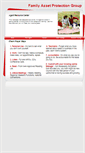 Mobile Screenshot of familyapginfo.webstarts.com