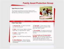 Tablet Screenshot of familyapginfo.webstarts.com