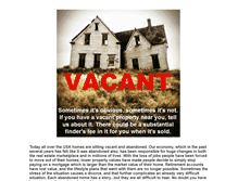 Tablet Screenshot of emptyhomes.webstarts.com