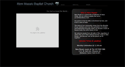 Desktop Screenshot of newmosaicchurch.webstarts.com