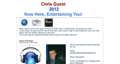 Desktop Screenshot of chrisguest.webstarts.com