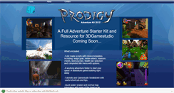 Desktop Screenshot of 3dgprodigy.webstarts.com