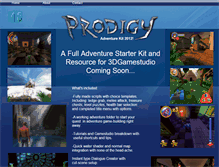 Tablet Screenshot of 3dgprodigy.webstarts.com