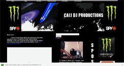 Desktop Screenshot of calidjproductions.webstarts.com