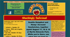 Desktop Screenshot of hempiscream.webstarts.com