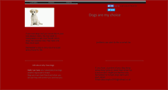 Desktop Screenshot of dogsaremychoice.webstarts.com