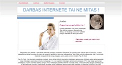 Desktop Screenshot of darbasinternete.webstarts.com