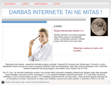 Tablet Screenshot of darbasinternete.webstarts.com