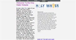 Desktop Screenshot of holywater.webstarts.com