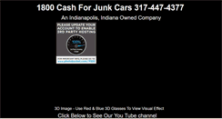 Desktop Screenshot of 1800cashforjunkcars.webstarts.com