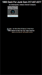 Mobile Screenshot of 1800cashforjunkcars.webstarts.com