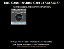 Tablet Screenshot of 1800cashforjunkcars.webstarts.com