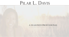 Desktop Screenshot of pilardavis.webstarts.com