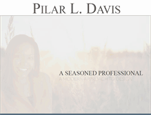 Tablet Screenshot of pilardavis.webstarts.com