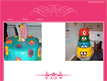 Tablet Screenshot of crazycakesbylace.webstarts.com