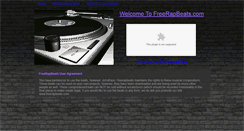 Desktop Screenshot of freerapbeats.webstarts.com