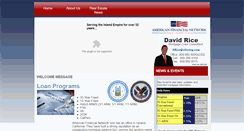 Desktop Screenshot of davidriceloans.webstarts.com