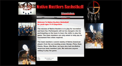 Desktop Screenshot of nativehustlersbasketball.webstarts.com