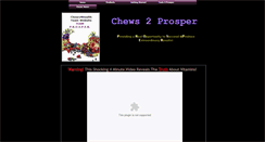 Desktop Screenshot of chews2prosper.webstarts.com