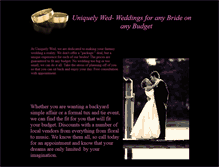 Tablet Screenshot of pensacolaweddingsandevents.webstarts.com