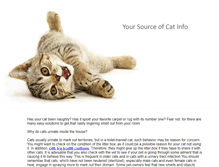 Tablet Screenshot of catguide.webstarts.com