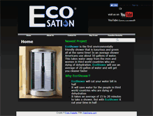 Tablet Screenshot of ecosation.webstarts.com