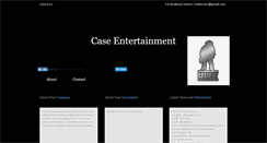 Desktop Screenshot of caseentertainment.webstarts.com