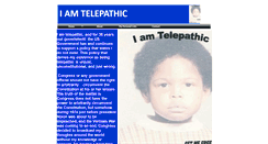 Desktop Screenshot of iamtelepathic.webstarts.com