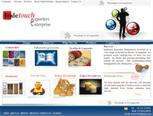 Tablet Screenshot of indetouch.webstarts.com