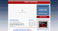 Desktop Screenshot of freesharing.webstarts.com