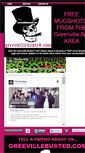 Mobile Screenshot of greenvillebusted.webstarts.com