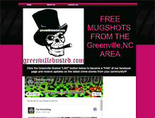 Tablet Screenshot of greenvillebusted.webstarts.com