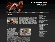 Tablet Screenshot of kinchafooneecookers.webstarts.com