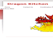 Tablet Screenshot of dragonkitchen.webstarts.com