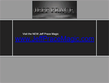 Tablet Screenshot of jeffpracemagic.webstarts.com