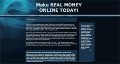 Desktop Screenshot of makerealmoneyathome.webstarts.com