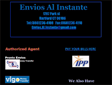 Tablet Screenshot of enviosalinstante.webstarts.com