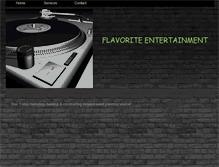 Tablet Screenshot of flavorite.webstarts.com