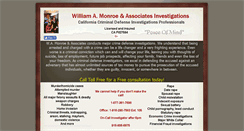 Desktop Screenshot of californiacriminaldefenseinvestigator.webstarts.com