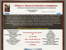 Tablet Screenshot of californiacriminaldefenseinvestigator.webstarts.com