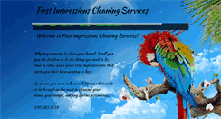 Desktop Screenshot of firstimpressionscleaningservices.webstarts.com