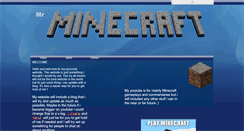 Desktop Screenshot of mrminecraft.webstarts.com