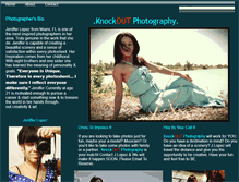 Tablet Screenshot of knockoutphotography.webstarts.com