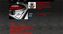 Desktop Screenshot of maddogshows.webstarts.com