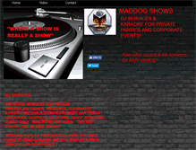 Tablet Screenshot of maddogshows.webstarts.com