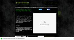 Desktop Screenshot of epicbrowni3.webstarts.com