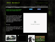 Tablet Screenshot of epicbrowni3.webstarts.com
