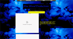 Desktop Screenshot of bluebloodproductions.webstarts.com