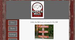 Desktop Screenshot of goatsonthehill.webstarts.com